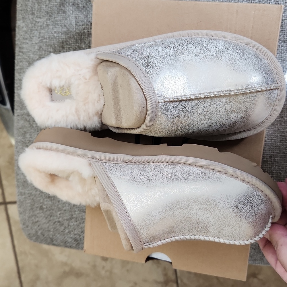 Ugg keegan metallic slippers kids 3 - Picture 4 of 6